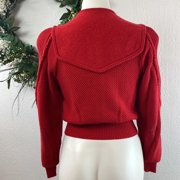 Geiger Vintage Boiled Wool Cardigan Sweater - Picture 7 of 11